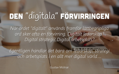 Den “digitala” förvirringen